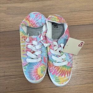 Colorful Tie-Dye Women's Sneakers